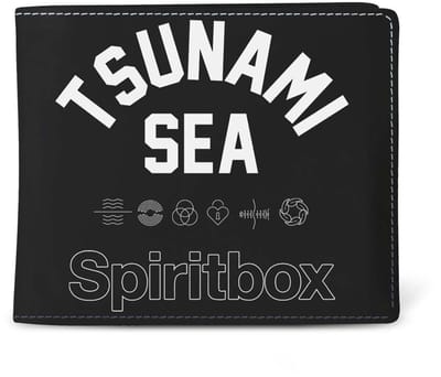 Rocksax Spiritbox - Tsunami Sea Portemonnee - Zwart