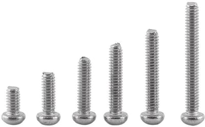 Dailygoods- Zeskantschroeven Assortiment 250 Stks - Roestvrij Staal A2 - M2 Schroeven - Zeskant Moeren - Nauwkeurige Schroefdraad - Voor Huishoudelijk Gebruik