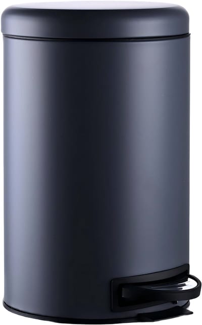 Prullenbak keuken - 12 l - binnenemmer - softclose - grijs