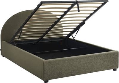 sweeek - Bed met lattenbodem en hoofdeinde, b 206 x d 153,5 x h 102cm
