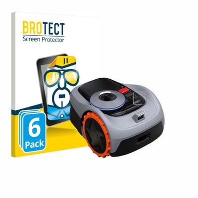 BROTECT - Screenprotector voor Navimow i105E+ - Folie Beschermfolie transparant 6 Stuks