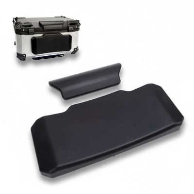 Dailygoods- Topkoffer Rugleuning - Universele Motorfiets Achterkussen - Geschikt voor 80L/85L/100L Topbox - Zacht PU/Leder - Eenvoudige Installatie