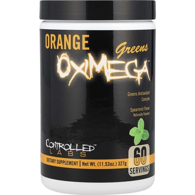 Controlled Labs, Orange OxiMega, Complexe Oxydant Vert, Menthe Verte, 11,53 oz (327 g)