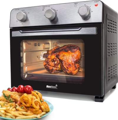 MaxxHome Airfryer - Heteluchtoven - Hete lucht Friteuse - Bakoven met Hete lucht - Grillfunctie - 28L - 1600W