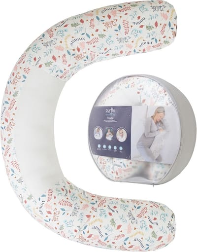 Zwangerschapskussen - Body Pillow - Comfortabel Slapen - Volledig Ademend - 43 x 116 cm - Botanisch