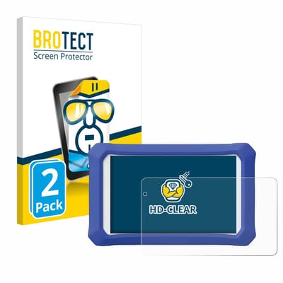 BROTECT - Screenprotector voor Clementoni Clempad X Revolution - Folie Beschermfolie transparant 2 Stuks