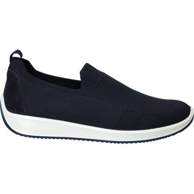 Ara - 1254042 LISSABON 4.0 - Instappers - Kleur: Blauw - Maat: 38.5