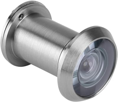 Peephole Deurviewer met 220° Hoek, Optisch Glas en Privacy Kap voor Veiligheid en Beveiliging