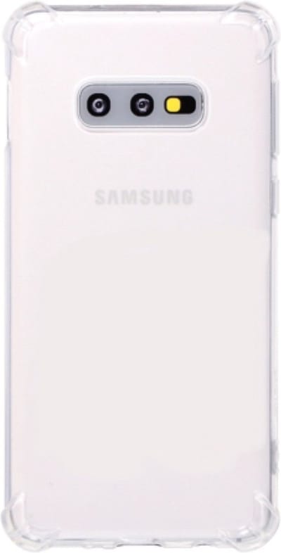Anti Shock silicone back cover Geschikt voor Samsung Galaxy S10E/Transparant hoesje