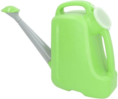 Gieter van 5 Liter met Grote Capaciteit en Uitloop voor binnen- en Buitenplanten, Ergonomische Handgreep en Indicator, PP-tuingieter voor Boerderijbloemen, Landbouw (GREEN)
