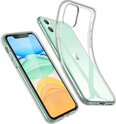 Silicone Hoesje Geschikt voor: iPhone 11 Pro Max - Soft Silicone - Transparant