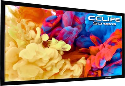 Projectiescherm met Frame 16:9 voor Home Cinema - In verschillende maten beschikbaar