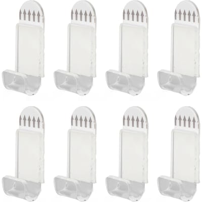 30 Supports Muraux pour Disques Vinyles Acrylique Sans Perçage Étagère Murale Flottante pour Disques pour Livres Magazines Transparent transparent