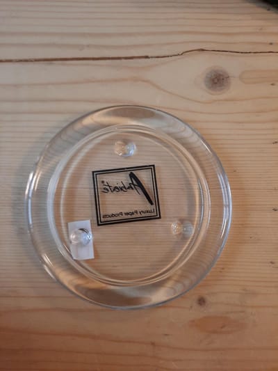 Ambiente - Set van 2 - Onderzetters - Kaarsen - Glas - Small