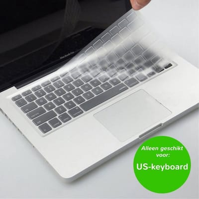 (US) Keyboard bescherming - Geschikt voor MacBook Air / Pro Retina (2012-2015) - Transparant