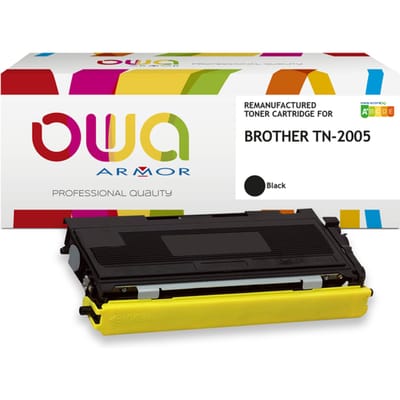 Toner OWA  alternatief tbv Brother TN-2005 zwart jumbo
