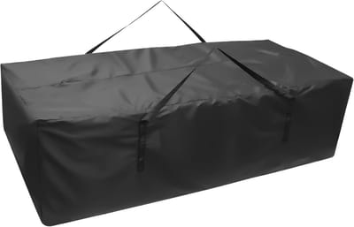 SNJY® Opbergbox Tuinkussenbox - Opbergbox Tuin - Opbergkist Buiten - Kussen Opbergtas - 173L x 76B x 51H cm - Zwart