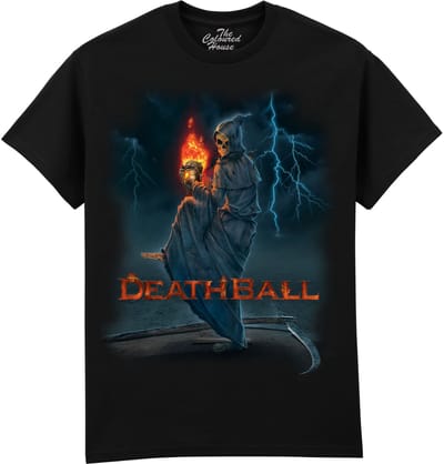 Reaper Skull Death Ball The Coloured House T-shirt M