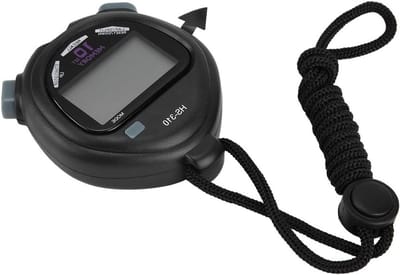 Digitale Stopwatch met Groot Scherm, Geheugenfunctie, Alarm en Timer voor Sport, Koken en Meer - Ideaal voor Nauwkeurige Tijdmeting en Training