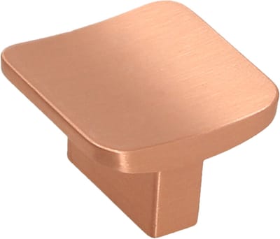 Gamet Serie - Mebelkastknop - Koper Geborsteld - Zink-Aluminium Legering