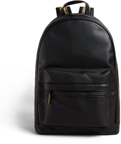 Ted Baker Laptop rugzak Rugzak met laptopvak Kaileb Webbing Backpack Black Zwart