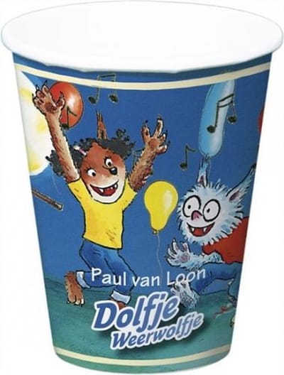 Dolfje Weerwolfje Bekertjes 200 Ml: 8 Stuks