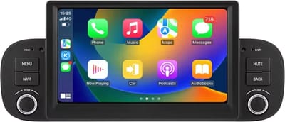Autoradio met bluetooth - Carplay - Voor Fiat Panda (2013-2020) - Geschikt voor Apple en Android - Stereo - Navigatie - Navigatiesysteem auto - 2GB 32GB