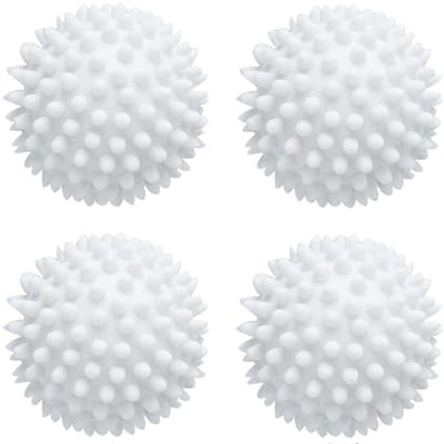 Allecto - Herbruikbare Droogballen - Fluffy Wasgoed - Milieu-vriendelijk - Set van 4 - Veilig en efficiënt - Droogballen - Geschikt voor Wasmachine