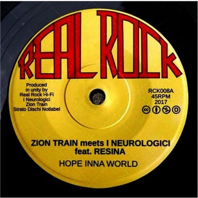 Zion Train Meets I Neurologic Feat. Resina - Hope Inna World/Dub Inna World (7" Single)