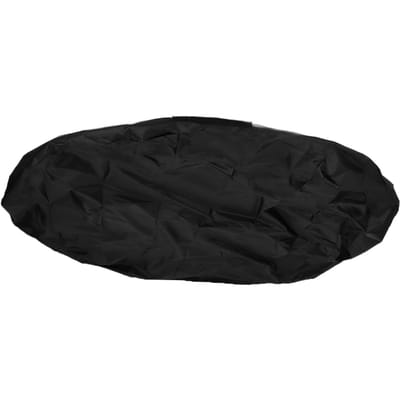 Couverture de Piscine Anti-Poussière Pliante Isolante Hiver Noir Protecteur pour Extérieur 8ft