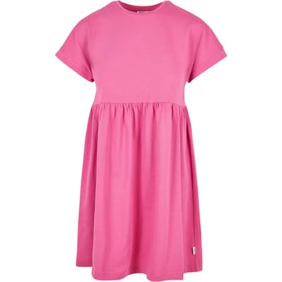 Urban Classics - Organic Empire Valance Korte jurk - 5XL - Roze