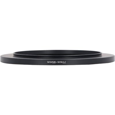 Filterring Adapter Professioneel 77mm naar 95mm Volledig Metalen Lensfilter Adapterring voor Camera Filter Accessoires black