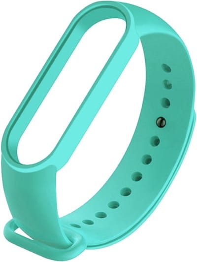 Siliconen bandje - geschikt voor Xiaomi Mi Band 5 / Mi Band 6 - mintgroen