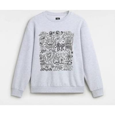 Sweaters Vans Skool Doodle Ft Relaxed Crew