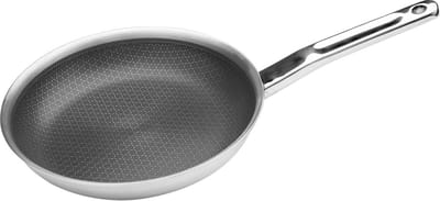 Non-stick Koekenpan, 5-ply, RVS, Ø24cm - Cookai