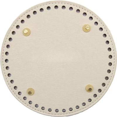 1 stuks handgemaakte DIY geweven handtas bodem accessoires tulp handtassen materiaal PU tas bodemplaat 15cm