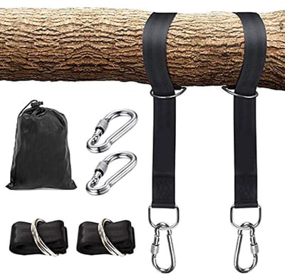 Boomschommel en Hangmat met Veiligheidsriemen - 150 cm - Perfect voor Buiten en Binnen