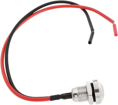 1PC 8mm Gitaar Drukknop Schakelaar voor Vervanging Mini Toon Potentiometer in Gitaar - RVS Schakelaar voor Muziekinstrumenten, Geluidsregeling en Accessoires