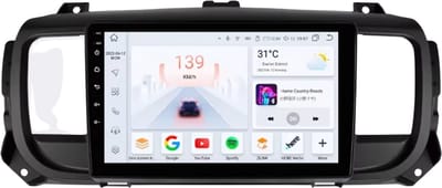Autoradio met bluetooth - Carplay - Voor Peugeot Expert 3, Citroën Jumpy 3 & SpaceTourer (2016-2021) - Geschikt voor Apple en Android - Stereo - Navigatie - Navigatiesysteem auto - 3GB 32GB