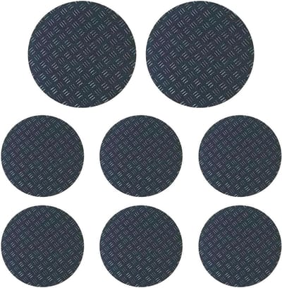 Loopband Vloermat - Beschermende Mat - Thuis Trainen - Schokabsorberend Schuim - 8 Stuks - Zwart
