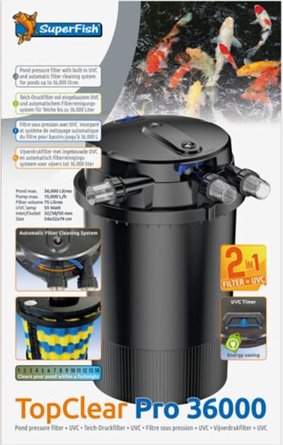 Superfish Topclear Pro 36000 UVC-55W