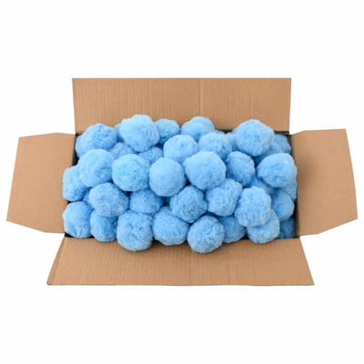 vidaXL - Zwembadfilterbal - antibacterieel - 700 - g - polyetheen - blauw