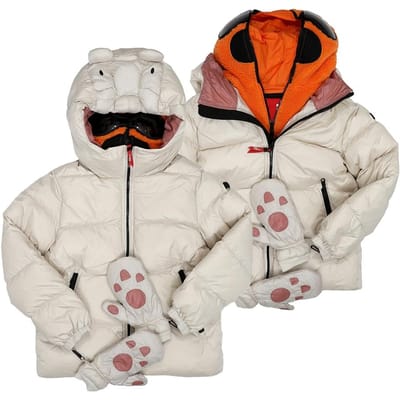 Ai Riders Beer Capuchon Bril Jongens Jas Vulling Jk770btkj5 JK770BTKJ5 541 (10A) beige