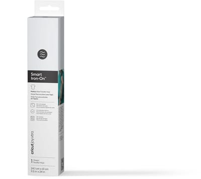 Cricut Smart Iron-On - craft material - 24.1 x 60.9 cm - 1 sheet - white