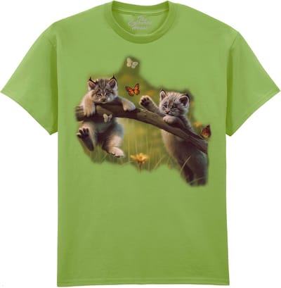 Kittyland - Lynx The Coloured House T-shirt M