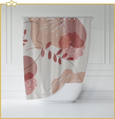 ATTREZZO® Douchegordijn Liam - 150x180 cm