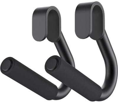 Optrekgrepen - Antislip handriemen - Krachttraining bovenlichaam - Verbeterde spieractivering - Ca. 147 cm grip - Zwart