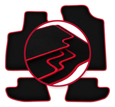 CARLUX-RED automatten voor: Bentley Continental GT V8 (2013-2022)