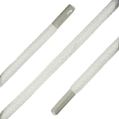 Dunne ronde veters wit (Barth)