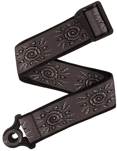 D'Addario 50BALPW03 Auto Lock Vintage Planet Waves Gitaarband Suns Silver